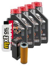 Paquete de inspección 4L 10W-50+filtro de aceite para KTM Adventure 1050 ccm Año 2015 - 2016