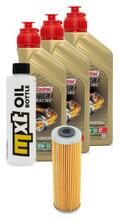 Pacote de Inspeção 3L 10W-50 + Filtro de Óleo para KTM Adventure R S 990 ccm Ano 2009 - 2012