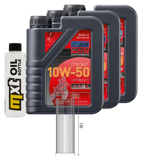 Inspektionspaket 3L 10W-50 + Ölfilter für KTM Adventure R S 990 ccm Bj. 2006 - 2013