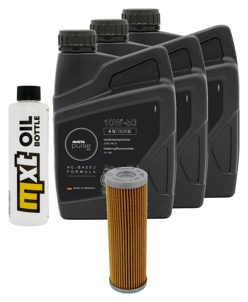 Inspektionspaket 3L 10W-50 + Ölfilter für KTM Adventure R S 990 ccm Bj. 2006 - 2013