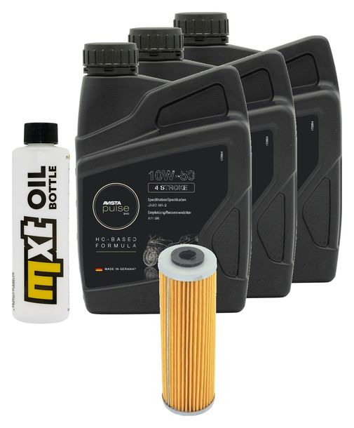 Inspektionspaket 3L 10W-50 + Ölfilter für KTM Adventure R S 990 ccm Bj. 2006 - 2013