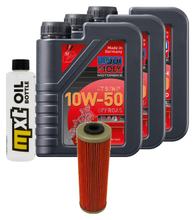 Pacote de Inspeção 3L 10W-50 + Filtro de Óleo para KTM Adventure R S 990 ccm Ano de Fabricação 2006 - 2013