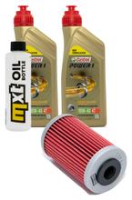 Kit d'inspection 2L 10W-40 + filtre à huile + 1x bougie pour KTM Duke 125 ccm Année 2011 - 2015