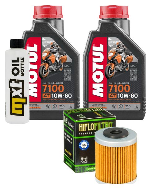 Inspektionspaket 2L 10W-60 + Ölfilter für KTM Enduro R 690 ccm Bj. 2008