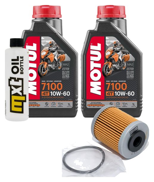 Inspektionspaket 2L 10W-60 + Ölfilter für KTM Enduro R 690 ccm Bj. 2008