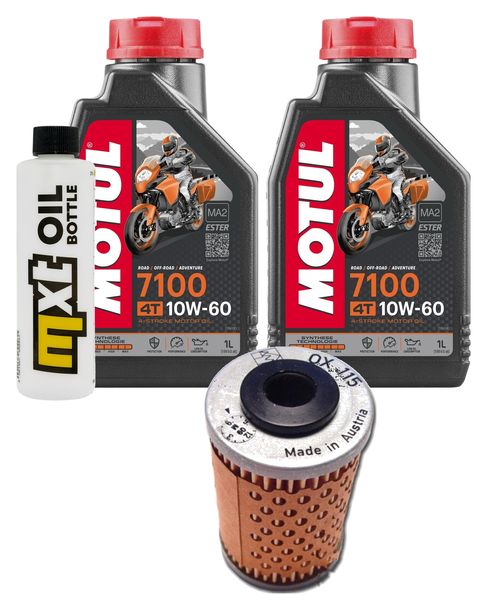 Inspektionspaket 2L 10W-60 + Ölfilter für KTM Enduro R 690 ccm Bj. 2008