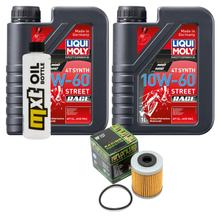 Pacchetto di ispezione 2L 10W-60 + filtro olio per KTM Enduro R 690 ccm Anno 2008