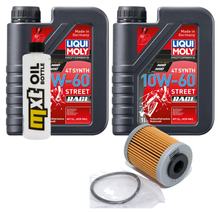 Pacchetto di ispezione 2L 10W-60 + filtro olio per KTM Enduro R 690 ccm Anno 2008