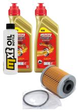 Paquete de inspección 2L 5W-40 + filtro de aceite para KTM EXC SX 400 / 450 ccm Año 2003 - 2006