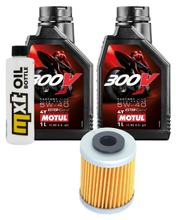 Inspection package 2L 5W-40 + oil filter for KTM EXC SX 400 / 450 ccm Year 2003 - 2006