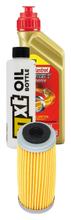 Paquete de inspección 1L 5W-40 con filtro de aceite para KTM EXC 400 ccm Año 2010