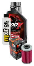 Paquete de inspección 1L 5W-40 con filtro de aceite para KTM EXC 400 ccm Año 2010