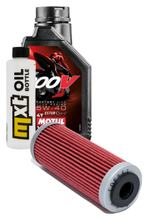 1L 5W-40 inspection package+ oil filter for KTM EXC 400 ccm Year 2010