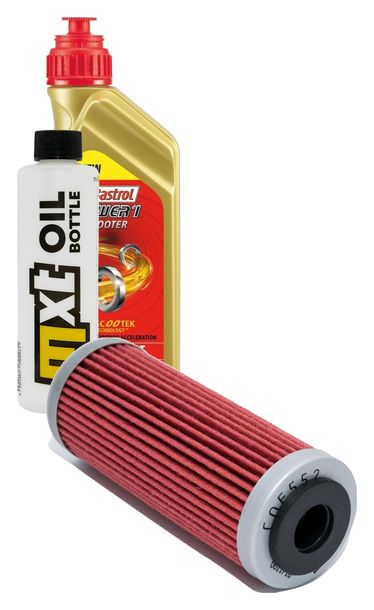Inspektionspaket 1L 5W-40 + Ölfilter für KTM EXC 400 ccm Bj. 2009