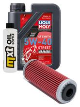 Pacchetto di ispezione 1L 5W-40+filtro olio per KTM EXC 400 ccm Anno 2009
