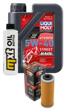 Pacchetto di ispezione 1L 5W-40+filtro olio per KTM EXC 400 ccm Anno 2009
