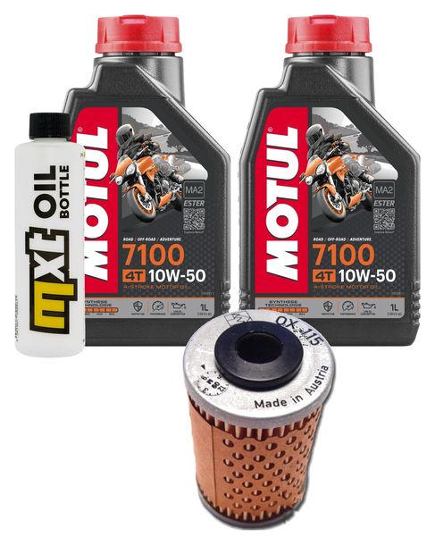 Inspektionspaket 2L 10W-50 + Ölfilter für KTM EXC RACING 520 ccm Bj. 2000 - 2002