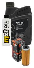 Inspectiekit 1L 10W-50 + oliefilter voor KTM EXC Freeride SX-F 350 / 530 cc Bj. 2008 - 2017