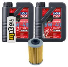 Inspektionspaket 2L 5W-40 + Ölfilter für KTM EXC-F 250 ccm Bj. 2007 - 2009