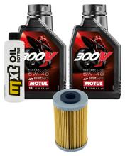 Pacchetto di ispezione 2L 5W-40 + filtro olio per KTM EXC-F 250 ccm Anno 2007 - 2009