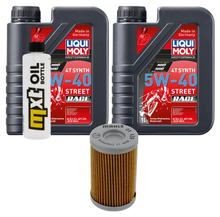 Inspektionspaket 2L 5W-40 + Ölfilter für KTM EXC-F 250 ccm Bj. 2007 - 2009