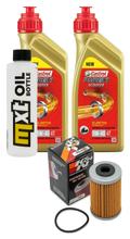 Inspection package 2L 5W-40 + oil filter for KTM EXC-F 250 ccm Year 2007 - 2009