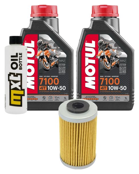 Inspektionspaket 2L 10W-50 + Ölfilter für KTM EXC-F 250 ccm Bj. 2013