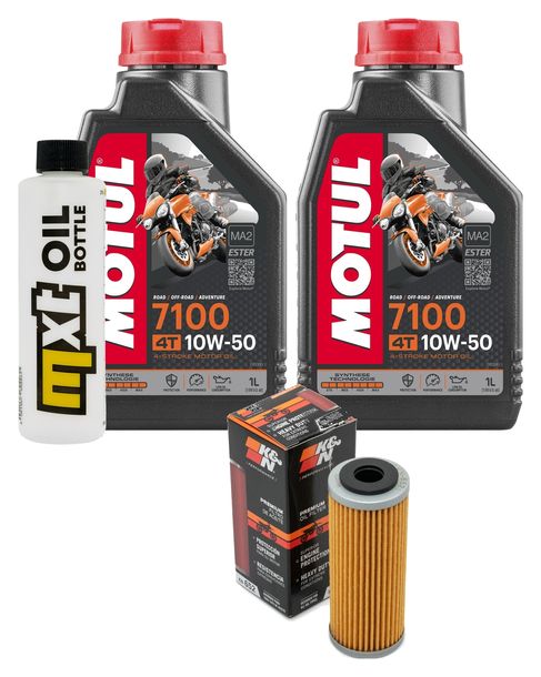 Inspektionspaket 2L 10W-50 + Ölfilter für KTM EXC-F 250 ccm Bj. 2013