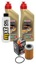 2L 10W-50 Inspection Package+oil filter for KTM EXC-F 250 ccm Year 2013