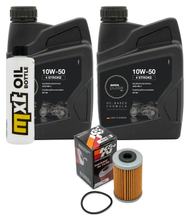 Paquete de inspección 2L 10W-50+filtro de aceite para KTM EXC-F 250 ccm Año 2013