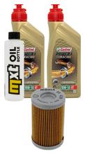 Pacote de Inspeção 2L 10W-50 + Filtro de Óleo para KTM EXC-F 250 ccm Ano. 2013