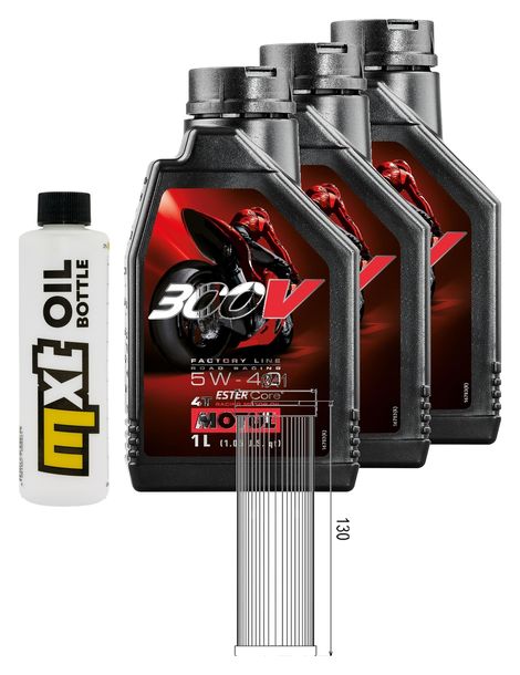 3L 5W-40 inspection package+ oil filter for KTM Supermoto R T LC8 Adventure Super Duke 950 / 990 ccm Year 2002 - 2007