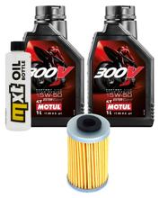 Inspektionspaket 2L 15W-50 + Ölfilter für KTM RC 125 / 390 ccm Bj. 2015