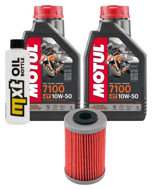 Inspektionspaket 2L 10W-50 + Ölfilter für KTM RC 200 ccm Bj. 2015
