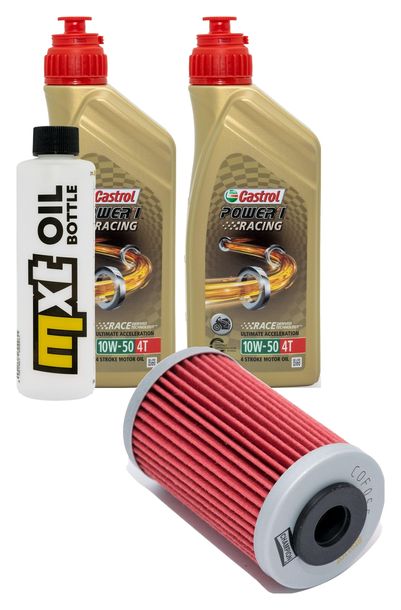 Inspektionspaket 2L 10W-50 + Ölfilter für KTM RC 200 ccm Bj. 2015