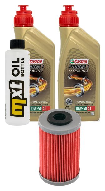 Inspektionspaket 2L 10W-50 + Ölfilter für KTM RC 200 ccm Bj. 2015