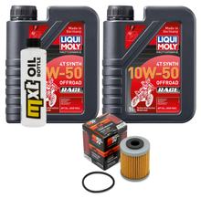 Inspektionspaket 2L 10W-50 + Ölfilter für KTM SMC Super Moto 660 ccm Bj. 2003