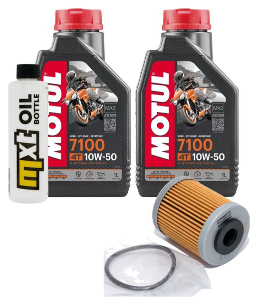 Inspektionspaket 2L 10W-50 + Ölfilter für KTM SMC Super Moto 660 ccm Bj. 2004