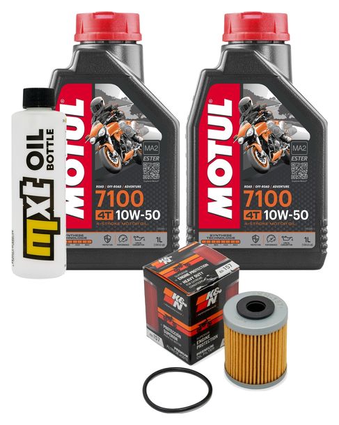 Inspektionspaket 2L 10W-50 + Ölfilter für KTM SMC Super Moto 660 ccm Bj. 2004