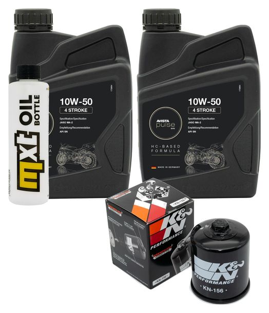 Inspektionspaket 2L 10W-50 + Ölfilter für KTM SMC Super Moto 660 ccm Bj. 2004