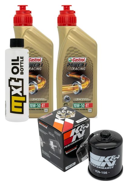 Inspektionspaket 2L 10W-50 + Ölfilter für KTM SMC Super Moto 660 ccm Bj. 2004