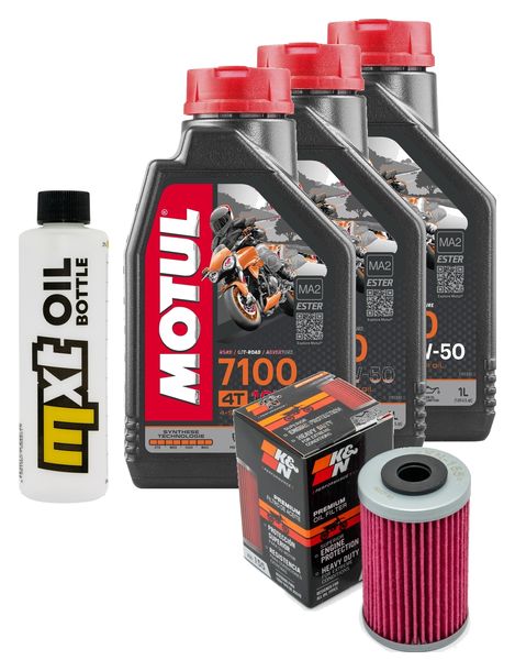 Inspektionspaket 3L 10W-50 + Ölfilter für KTM SMC Super Moto 660 ccm Bj. 2005