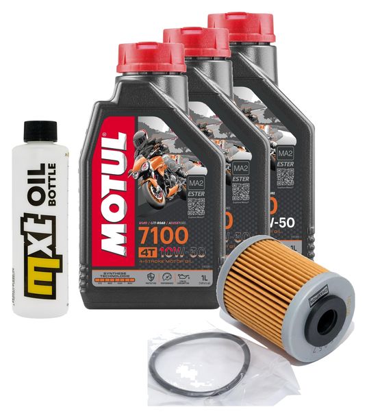 Inspektionspaket 3L 10W-50 + Ölfilter für KTM SMC Super Moto 660 ccm Bj. 2005