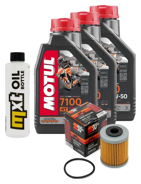 Inspektionspaket 3L 10W-50 + Ölfilter für KTM SMC Super Moto 660 ccm Bj. 2005