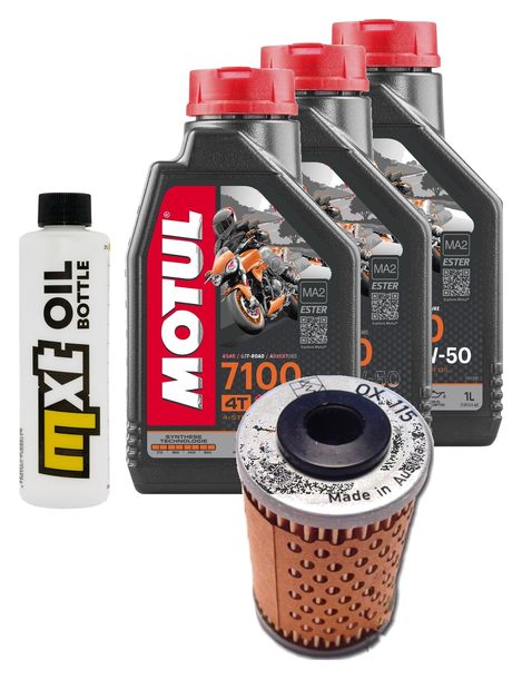 Inspektionspaket 3L 10W-50 + Ölfilter für KTM SMC Super Moto 660 ccm Bj. 2005