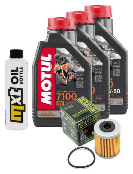 Inspektionspaket 3L 10W-50 + Ölfilter für KTM SMC Super Moto 660 ccm Bj. 2005