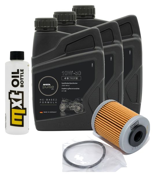 Inspektionspaket 3L 10W-50 + Ölfilter für KTM SMC Super Moto 660 ccm Bj. 2005