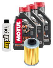 Inspektionspaket 3L 10W-50 + Ölfilter für KTM SMC Super Moto 660 ccm Bj. 2005