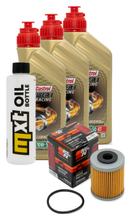 Pacchetto di ispezione 3L 10W-50+filtro olio per KTM SMC Super Moto 660 ccm Anno 2005