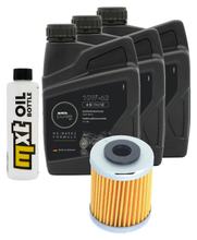 Pacchetto di ispezione 3L 10W-50+filtro olio per KTM SMC Super Moto 660 ccm Anno 2005